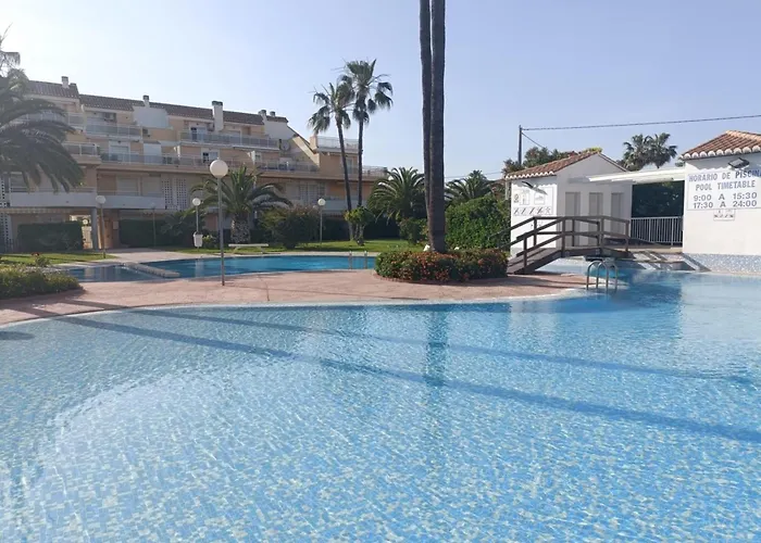Apartmán Duplex Luminoso Con Piscina Y Parking En - Es-373-17 *