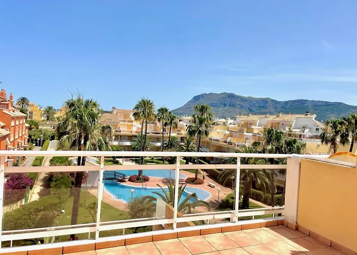 Apartamento Duplex Luminoso Con Piscina Y Parking En - Es-373-17 *